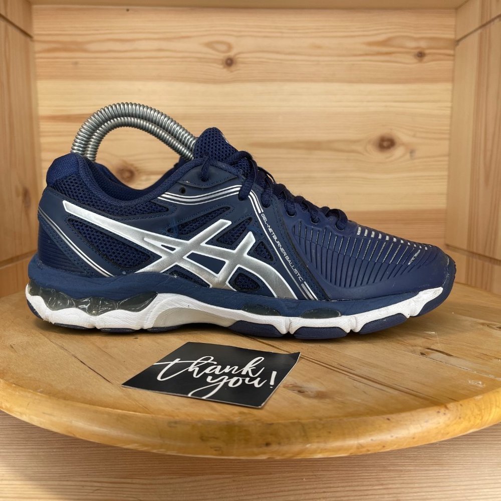 Asics Gel Netburner B557Y Blue Sneaker Shoes US 7
